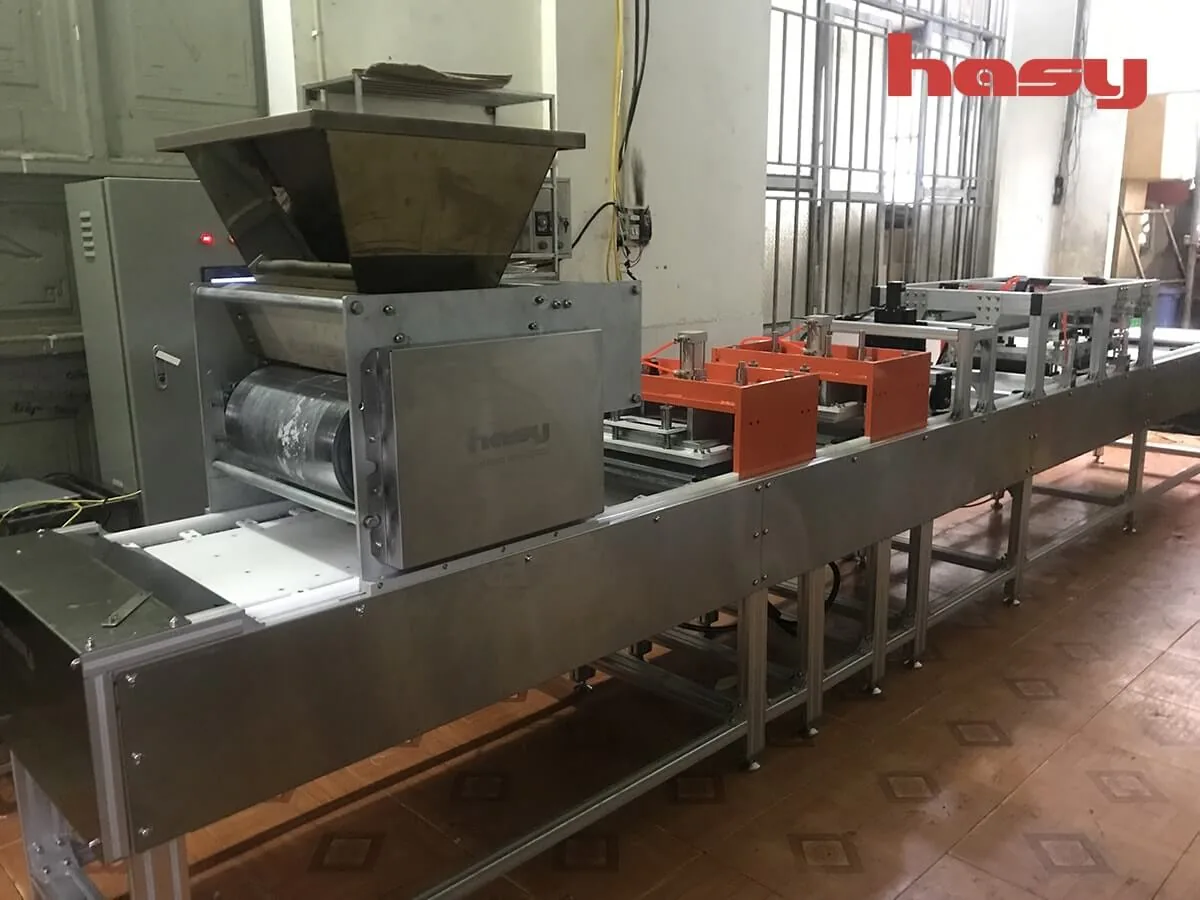 Dây chuyền bánh sữa chế tạo cho thương hiệu Cu Tỉ