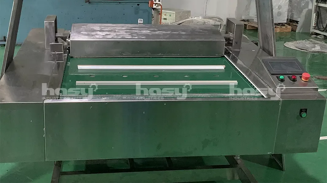 Máy hút chân không băng tải tại Hải Châu